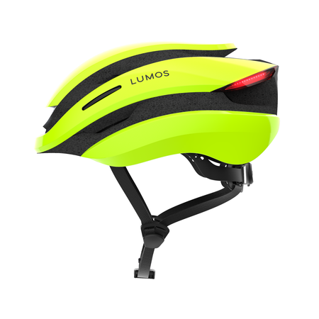 ULTRA MIPS Velohelm mit Front- und Rücklicht / lime / 54-61CM