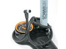 Standpumpe Air-X-Plorer 10.0 Clik Valve / schwarz-sky blue