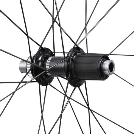 Road Radsatz WH-RS710-C46 Tubless Disc / Schwarz / Laufradsatz, 12 mm/12 mm, 100mm/142mm, 11/12