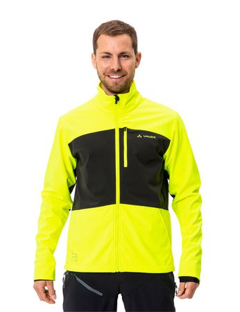 VIRT II Herren-Softshelljacke / neon yellow / L