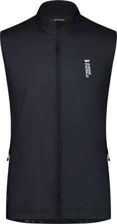 REDWOOD WIND Herren-Merino-Windweste / black / XL