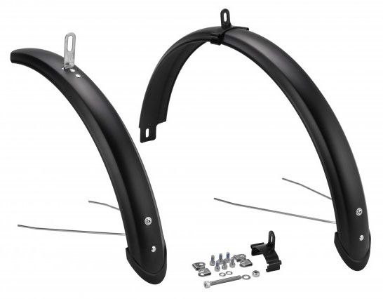 Mud Guard Kinderschutzblech / matt schwarz / 16"