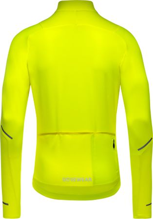 SPINSHIFT THERMO Herren-Thermo-Langarmtrikot / neon yellow / S