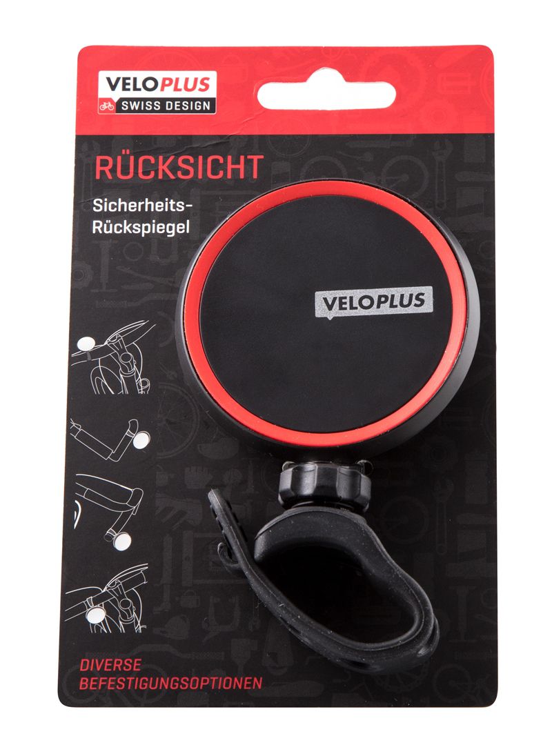 RÜCKSICHT Sicherheits-Rück, Spiegel Veloplus Swiss Design