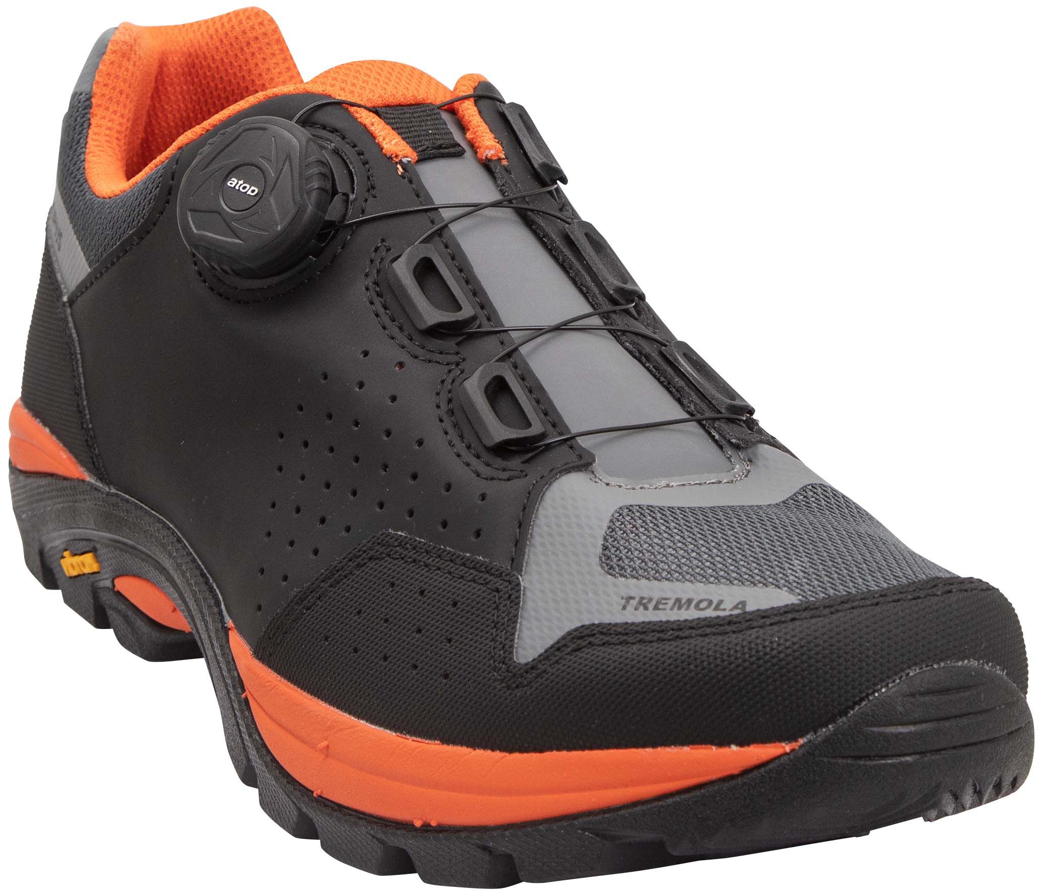 TREMOLA 2.0 Herren Veloschuhe / schwarz orange / 41