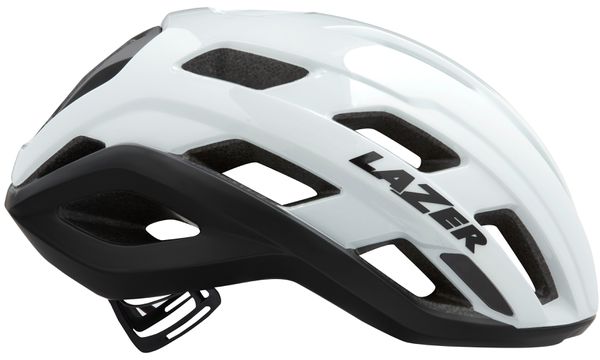 LAZER Unisex Road Strada KinetiCore Helm / white / M