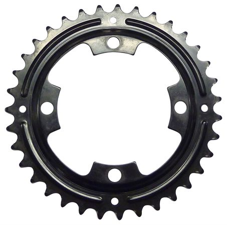 FLYER Kettenblatt Panasonic, 4-Loch, 35 Z. / schwarz / 35 Zähne