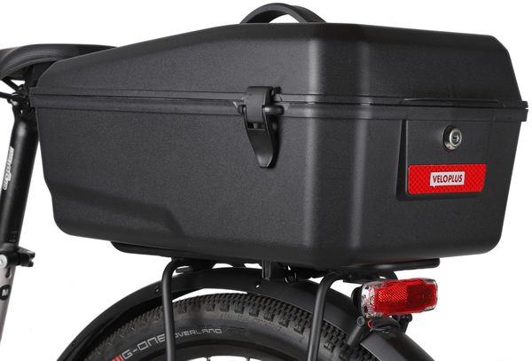 MAXI Gepäckträgerbox / schwarz / 15 L