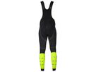 KALTFRONT PERFORMANCE Herren-Thermo-Bibhose / schwarz/neongelb / L