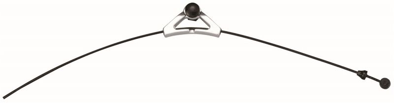 TRIANGLE (schwarz) Bremskabel-Einstellung / silber