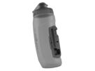 TWIST LOCK Ersatz-Bidon oval mit Connector flaschenseitig / transparent black / 4.5DL