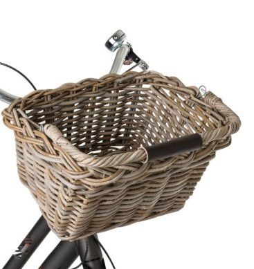Basket Rattan Square natural / natural
