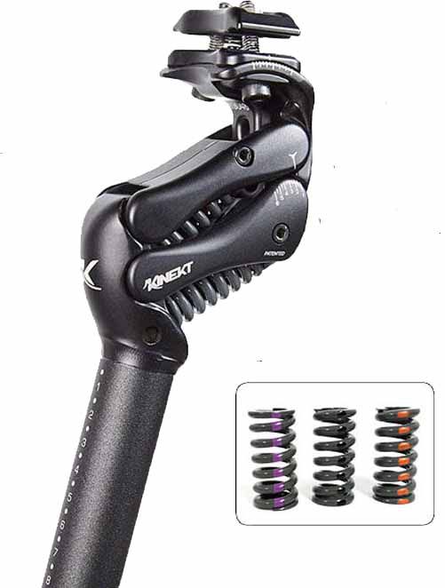 KINEKT XR Federsattelstütze / schwarz / 30.9mm