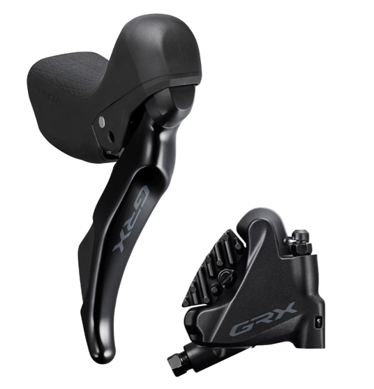 Scheibenbremsen-Set GRX BR-RX400 mit ST-RX400 / schwarz / hinten, Hebel rechts, 10, 170 cm