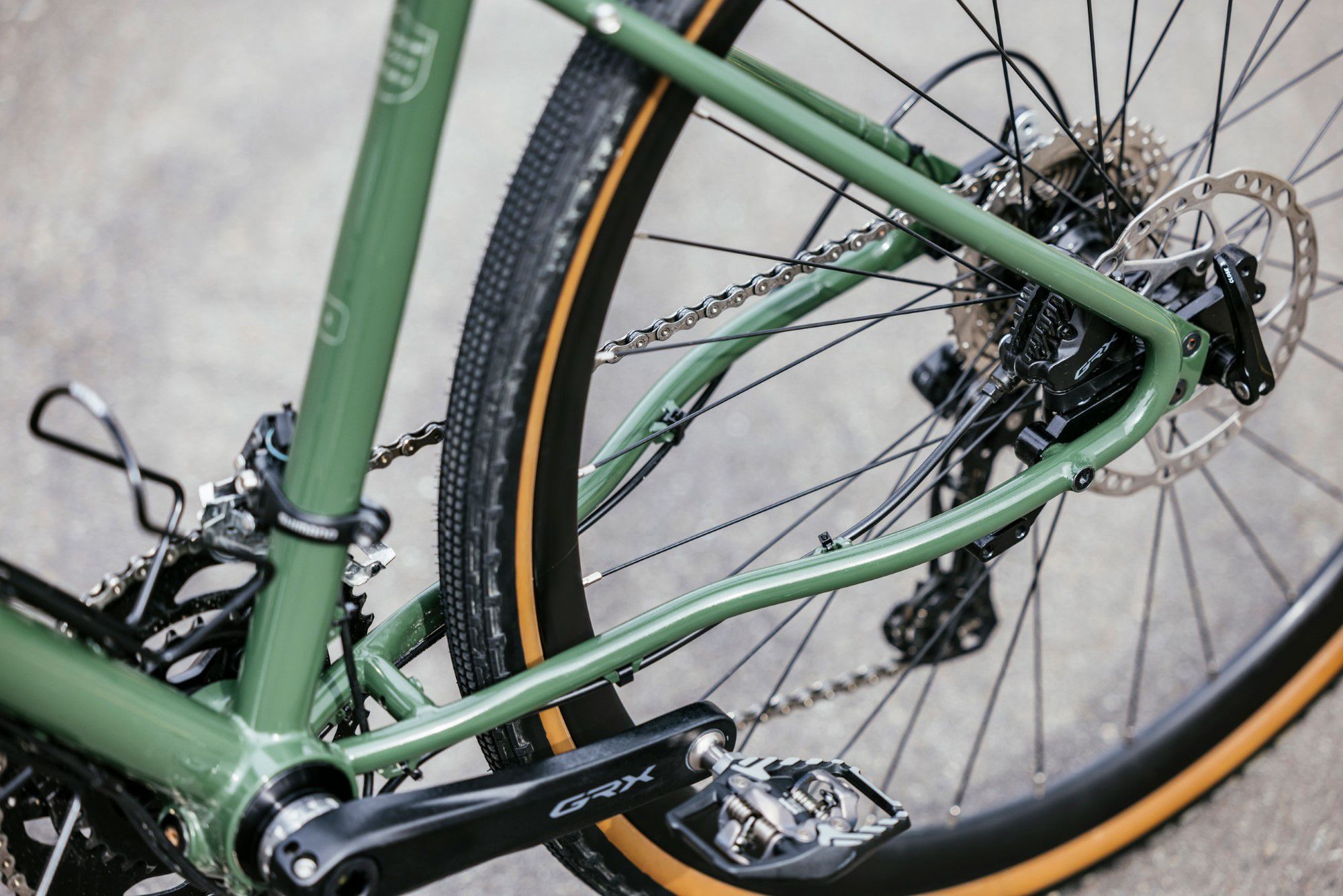 CUMPAN GIOVEN Gravelbike / kieferngrün / XL