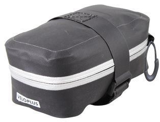 MIKRO H2O wasserfeste Satteltasche / schwarz