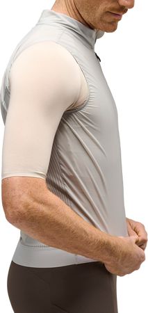 ELEMENT WINDPROOF Herren-Windweste / light grey / M