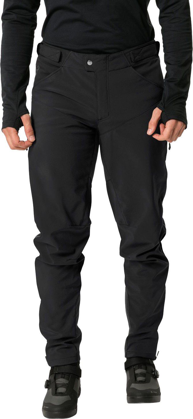 QIMSA II Herren-Softshellhose / black/black / S