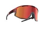 FUSION Sportbrille / transparent red