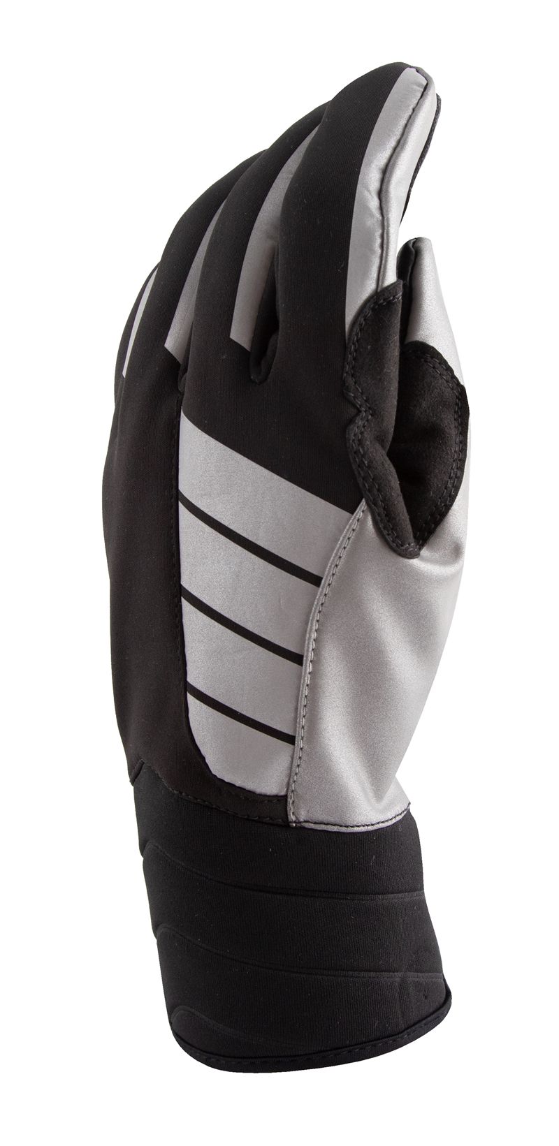 BEAM reflektierende Unisex-Thermo-Handschuhe / schwarz / XS=6