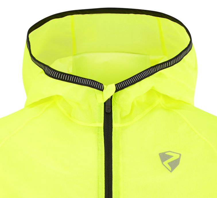 NARUS Kinder-Regenjacke / poison yellow / 116