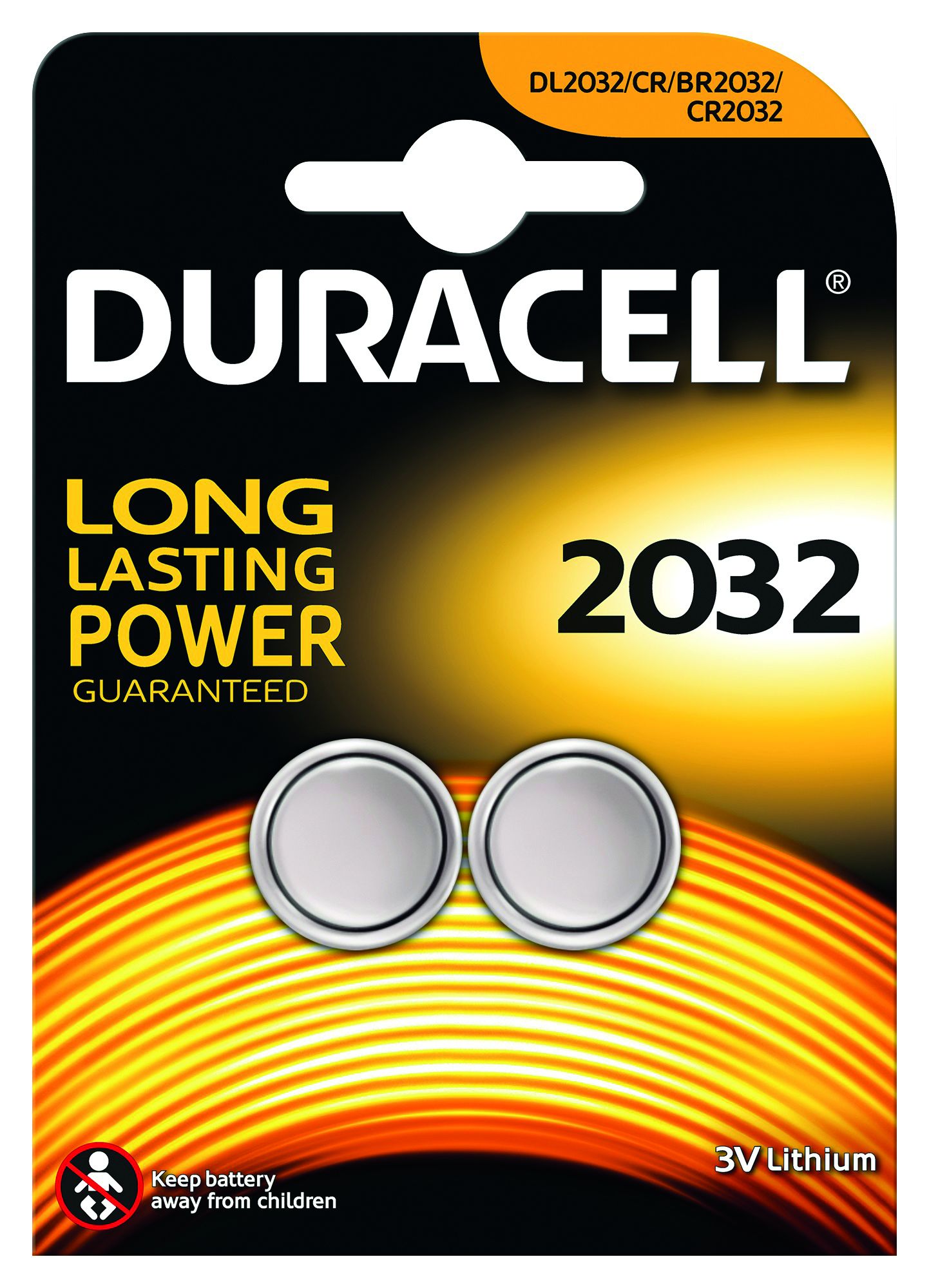 Batterie CR2032 Lithium Knopfzelle 3V