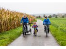 VELOPLUS-FISCH Anhängerfahne für Veloanhänger / schwarz