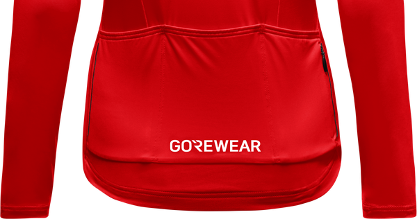 SPINSHIFT Damen-Langarmtrikot / lab red / S=38