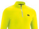 GROSSO Herren-Langarmtrikot / safety yellow / S