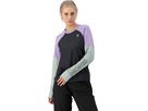 TARN WIND Damen-Merino-Langarmshirt mit Windschutz / glacier/lupin/black / XL
