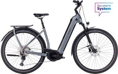 KATHMANDU HYBRID PRO 750 Tiefeinsteiger E-City- und Alltagsvelo / flashgrey metal / 54 CM