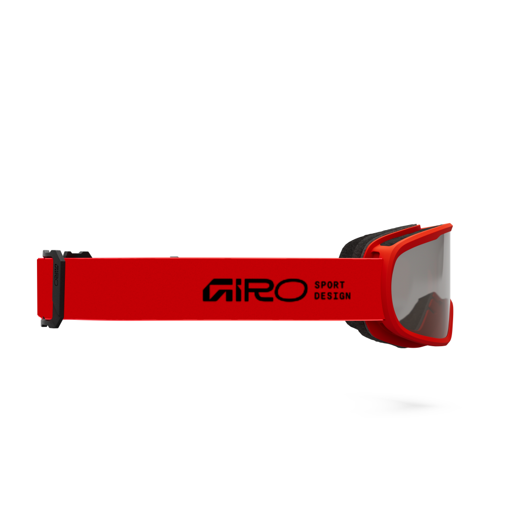 Tempo MTB Goggle / flame red,clear