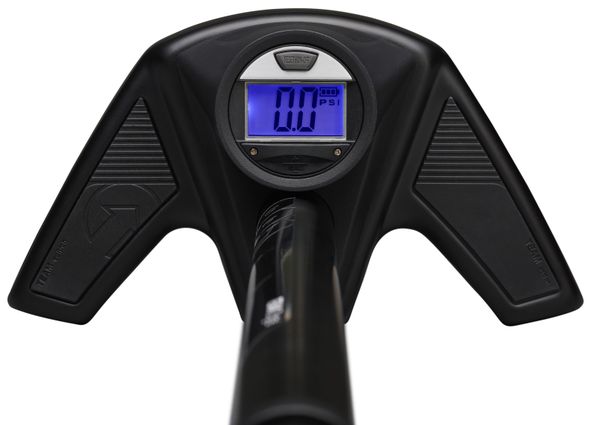 Standpumpe Team Digital / schwarz