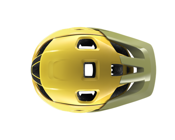 LAZER Unisex MTB Jackal KinetiCore Helm / gold green / L