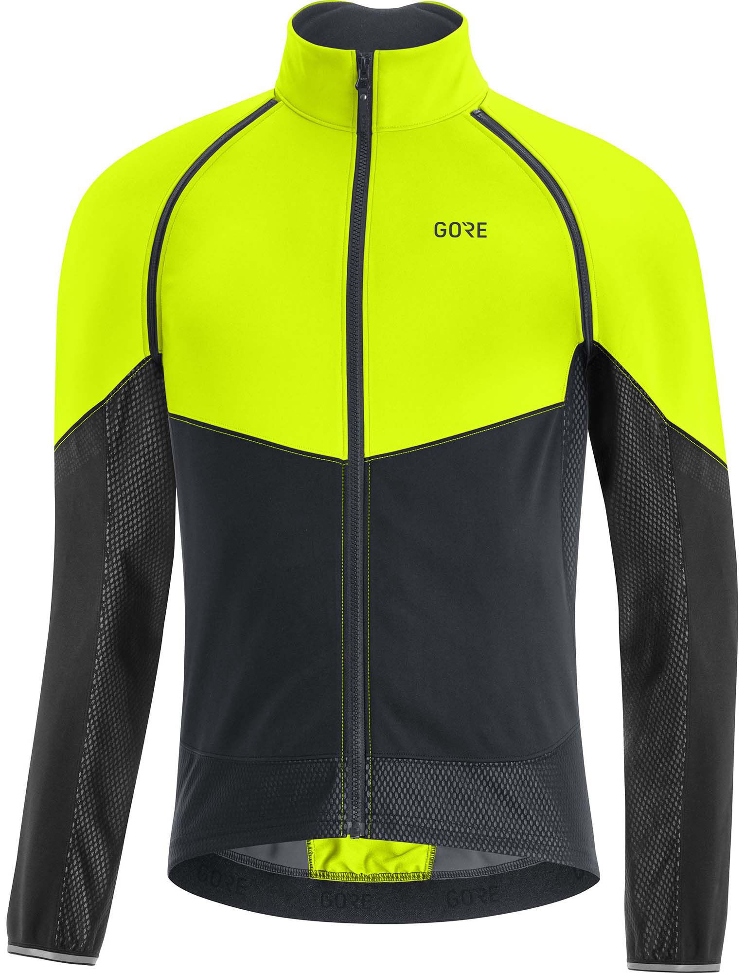 PHANTOM GTI WS Herren-Zip-off-Softshelljacke / neon yellow/black / 3XL