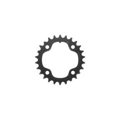 Chainring MTB 64 BCD 24T 9/10 SP / black / 64x24T