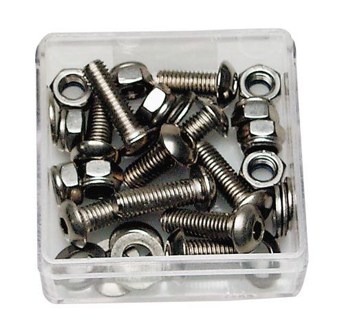 FIX LINSENKOPF Inbus-Schraubenset, rostfrei