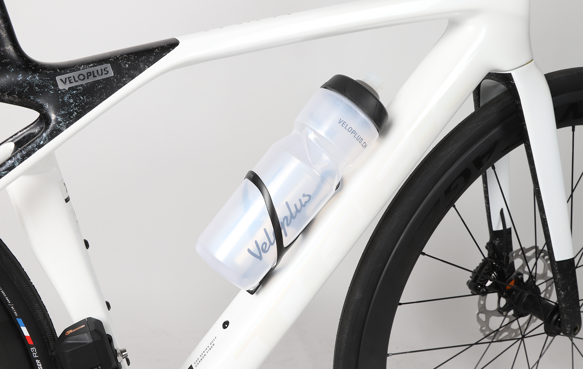 FLYE Bidonhalter aus Carbon, UD/3K / schwarz