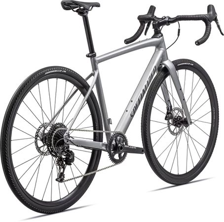 DIVERGE COMP E5 Gravelbike / satin silver dust smoke / 58 CM