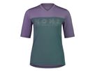 REDWOOD ENDURO Damen-Kurzarmshirt / thistle/burnt sage / L
