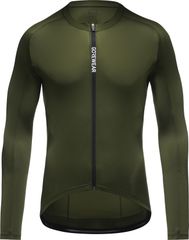 SPINSHIFT Herren-Langarmtrikot / utility green / XL