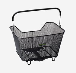 BASKIT SMALL Gepäckträgerkorb, Snapit 2.0 / schwarz