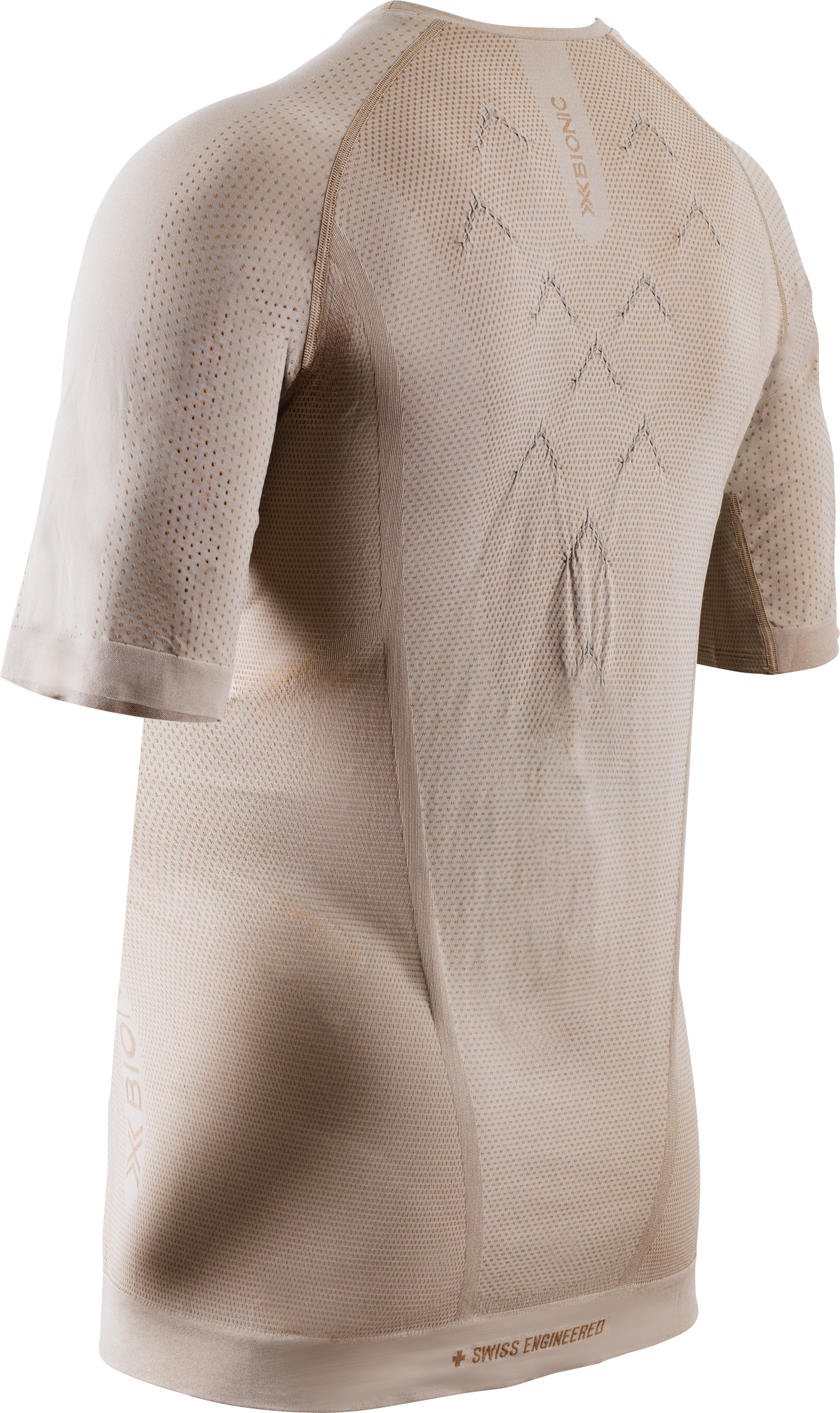 X-Bionic Men XCeed Run Shirt SH SL / sand dark sand / S