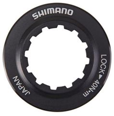 SM-RT81 Centerlock-Lockring mit Innenverzahnung für Schnellspannnaben + Steckachsen bis 12mm / schwarz