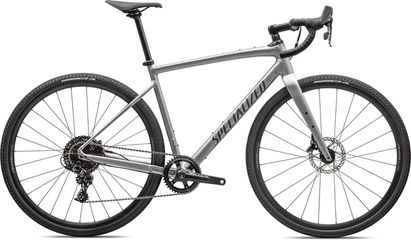 DIVERGE COMP E5 Gravelbike / satin silver dust smoke / 58 CM