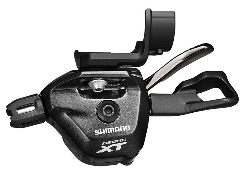 XT M8000 Schalthebel 11fach, I-Spec II Direktmontage Rapidfire Plus / schwarz / rechts, 11-Gang