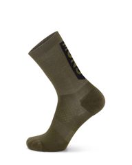 ATLAS MERINO CREW Velosocken / dark olive / L=42-44