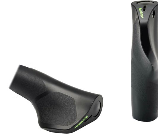 ART COMFORT gefederter Komfortgriff / schwarz / gekürzt rechts