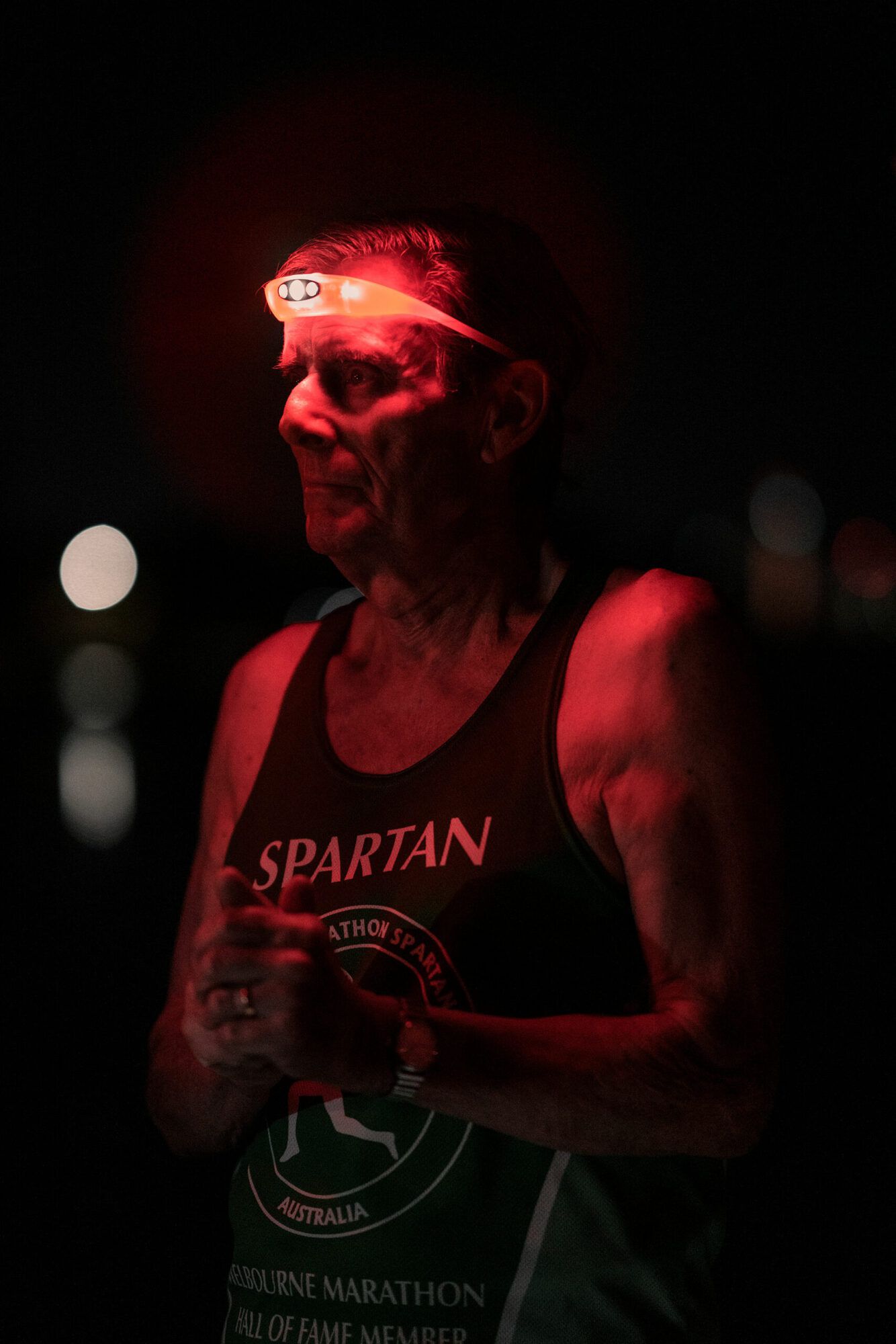 Stirnlampe Bandicoot Run 250 / grape