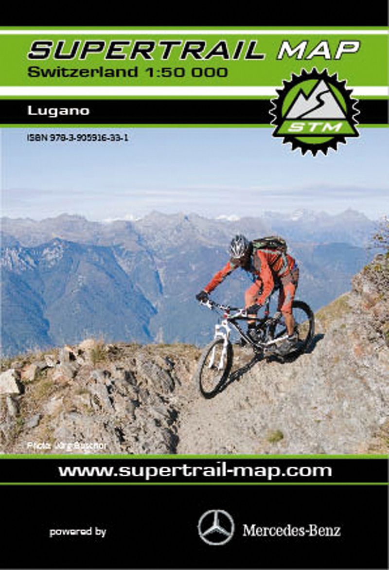 VISP Supertrail Map / LUGANO